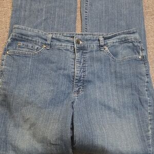 Nine West Women's Straight Leg Blue Jeans